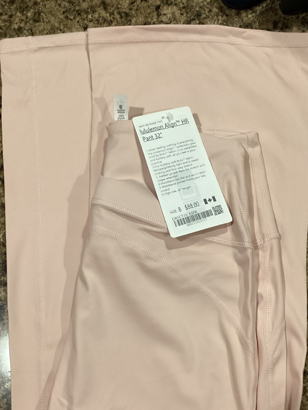 lululemon athletica Align High-Rise Leggings - Light Pink